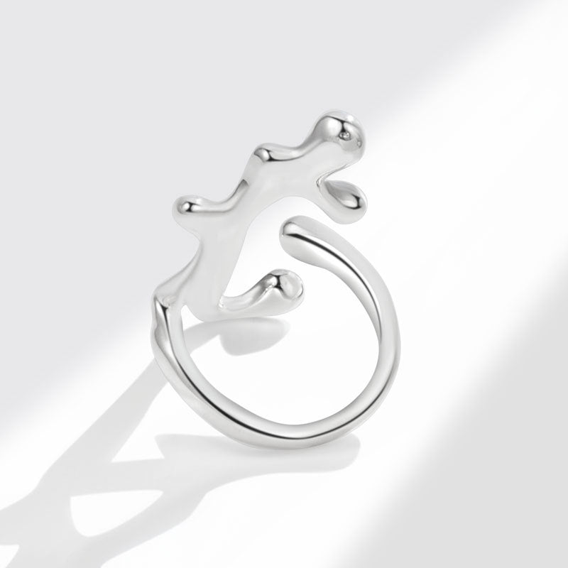 Geometric Adjustable Electroplated Ring