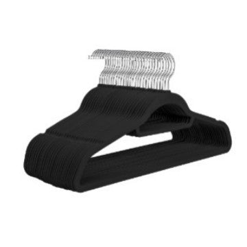 Flocking Clothes Hangers, Non-Slip Garment Hangers