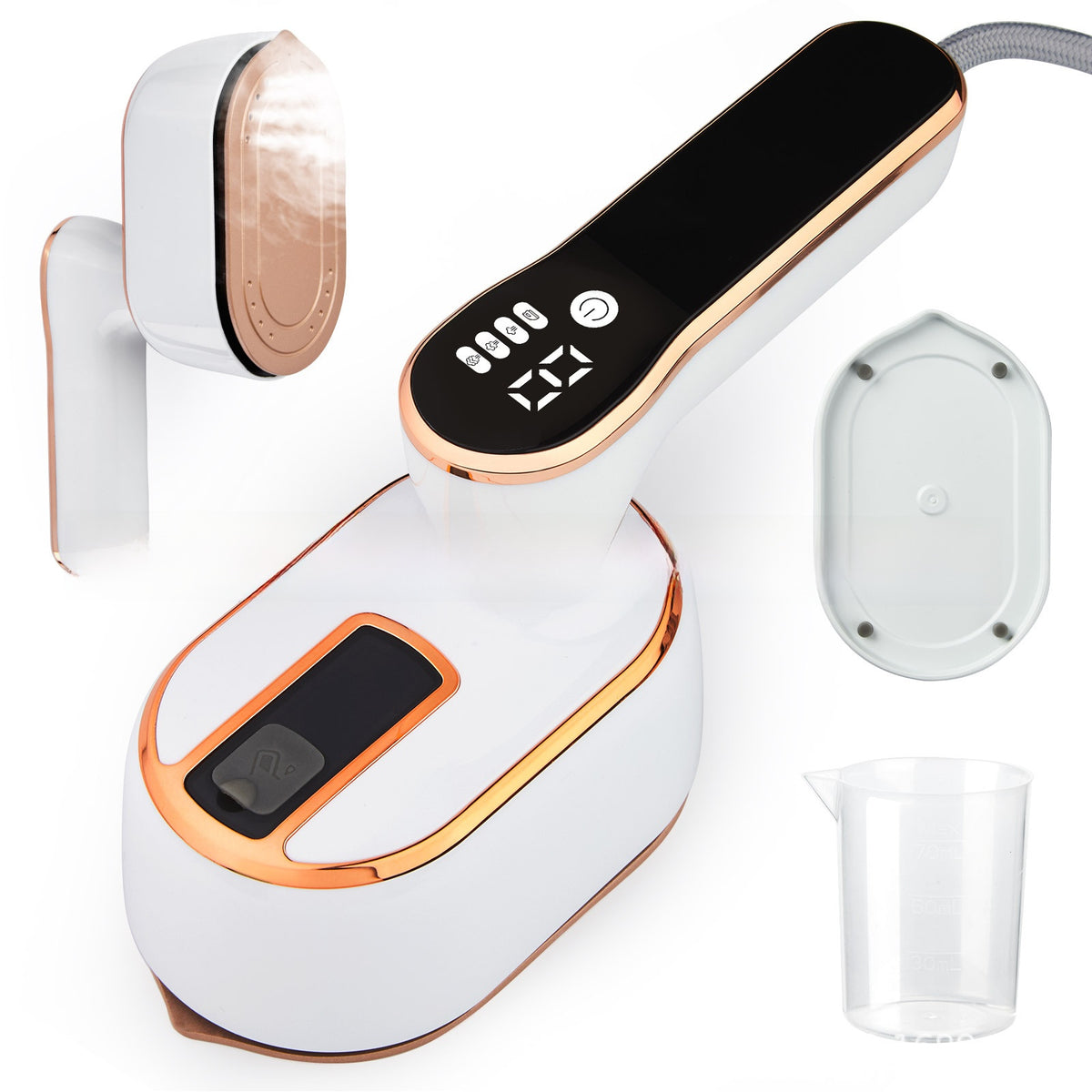 Handheld Garment Steamer with Digital Display