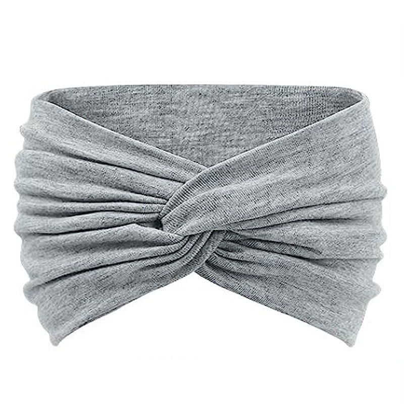Elastic Wide Sports Hairband for Women