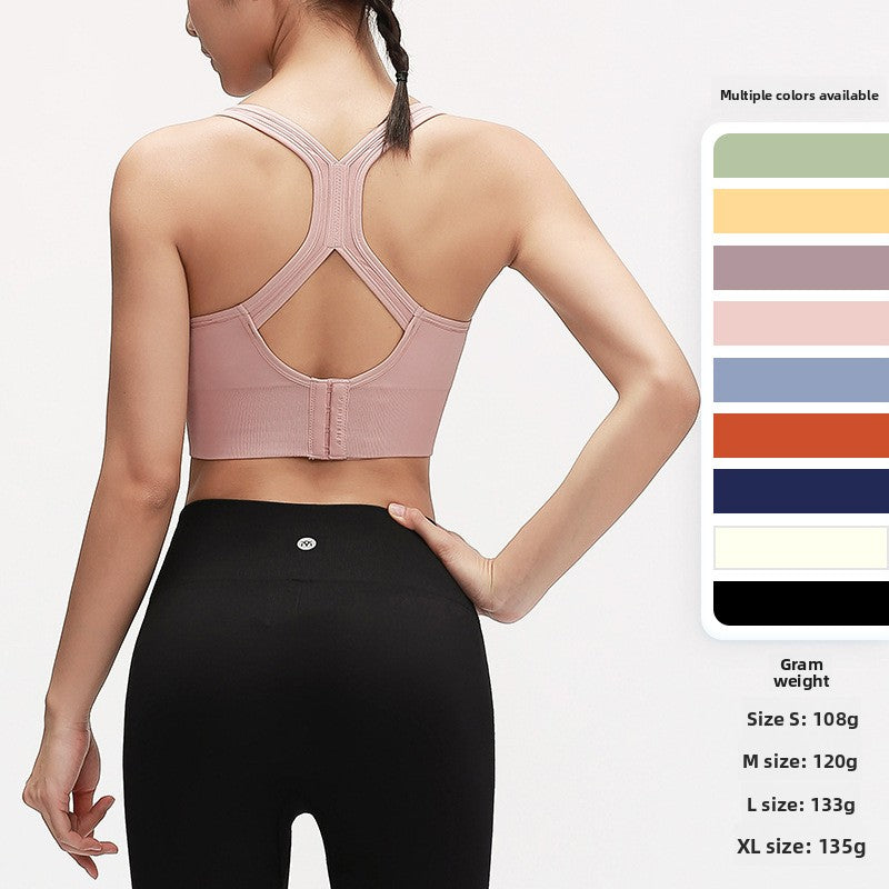 Womens Shockproof Sports Bra Yoga Fitness Vest