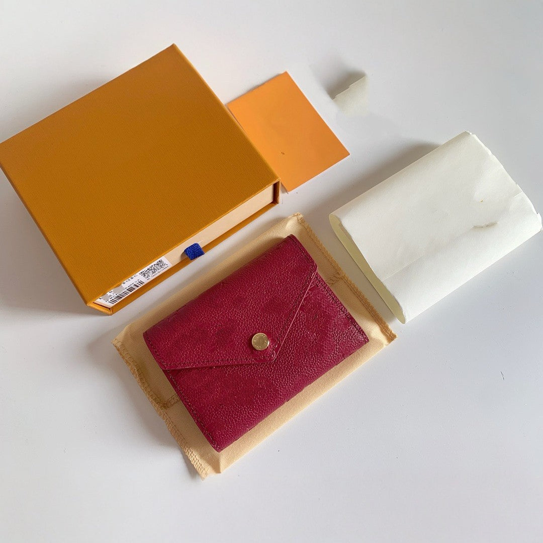 Classic Tri-fold Womens Leather Wallet