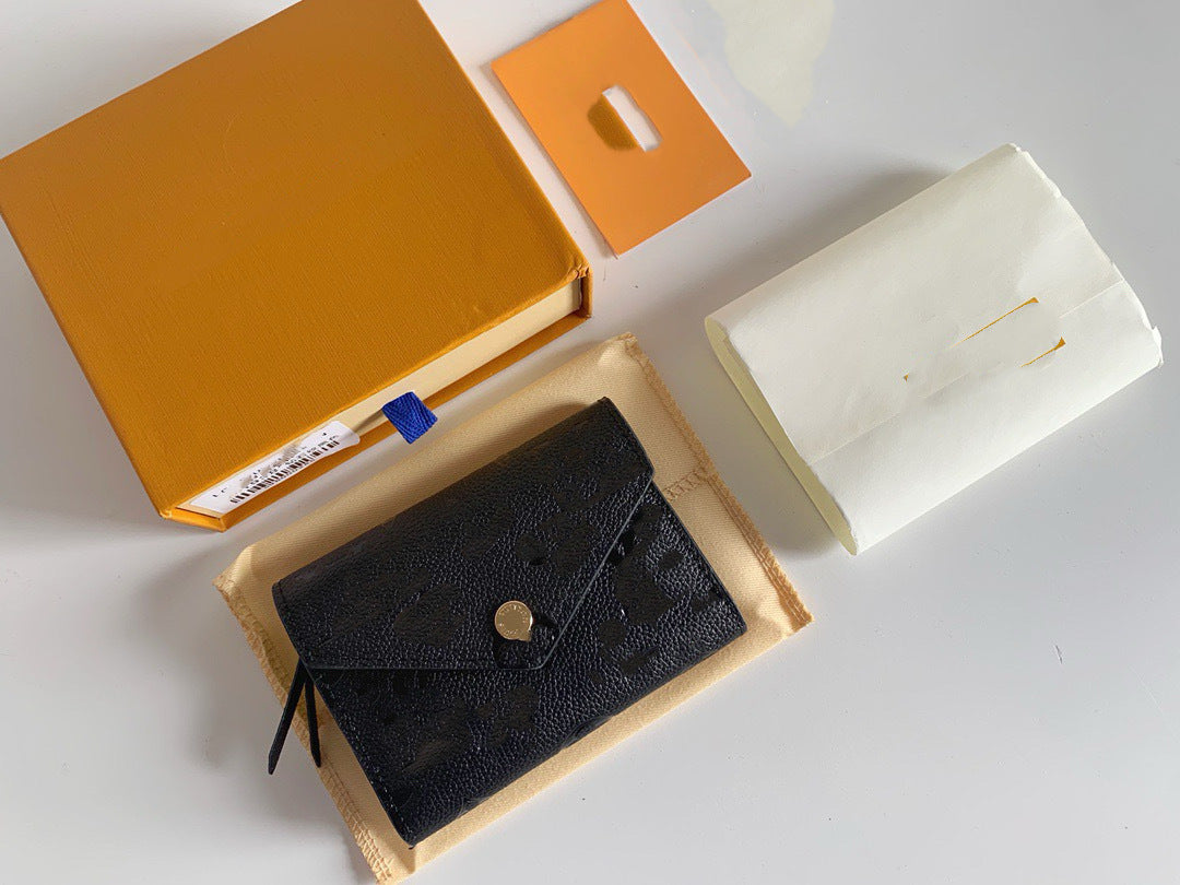 Classic Tri-fold Womens Leather Wallet
