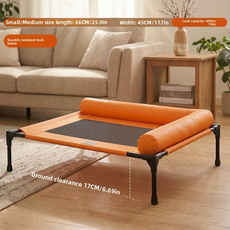 Breathable Pet Camp Bed for Dogs and Cats