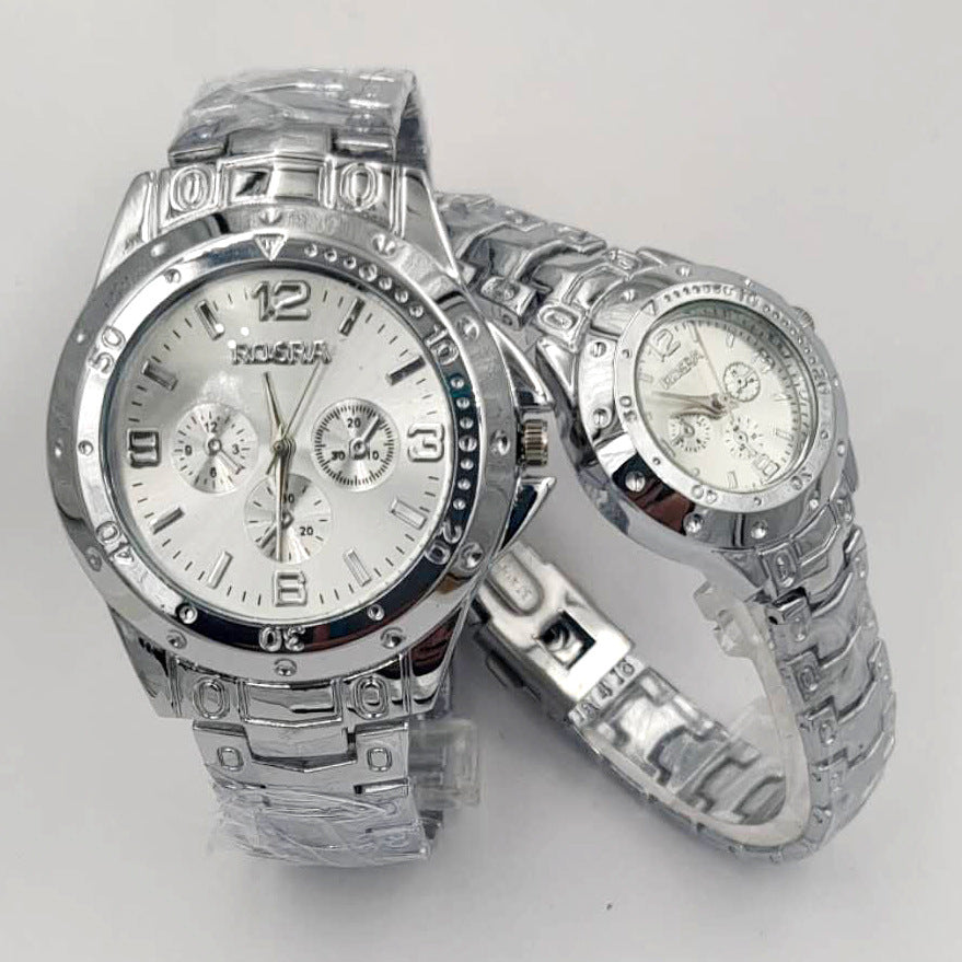 Quartz couple watches