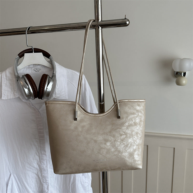 Fashion Minimalist Large Capacity Shoulder Bag