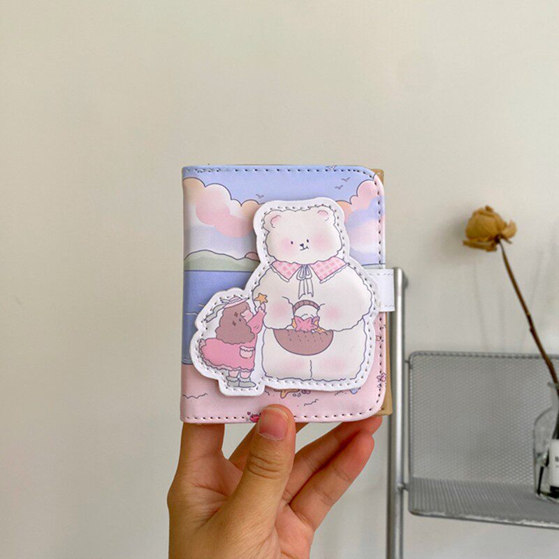 Cartoon PU Card Holder Wallet