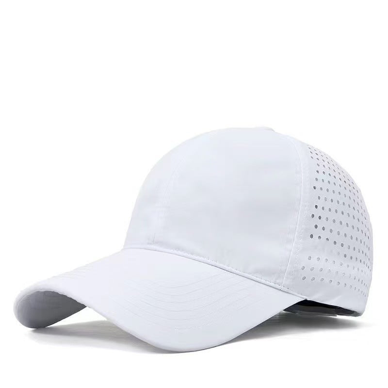 Quick-Dry Mesh Baseball Cap with Adjustable Strap