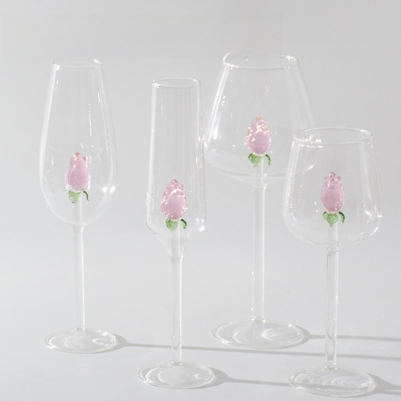 Crystal Red Wine Glass