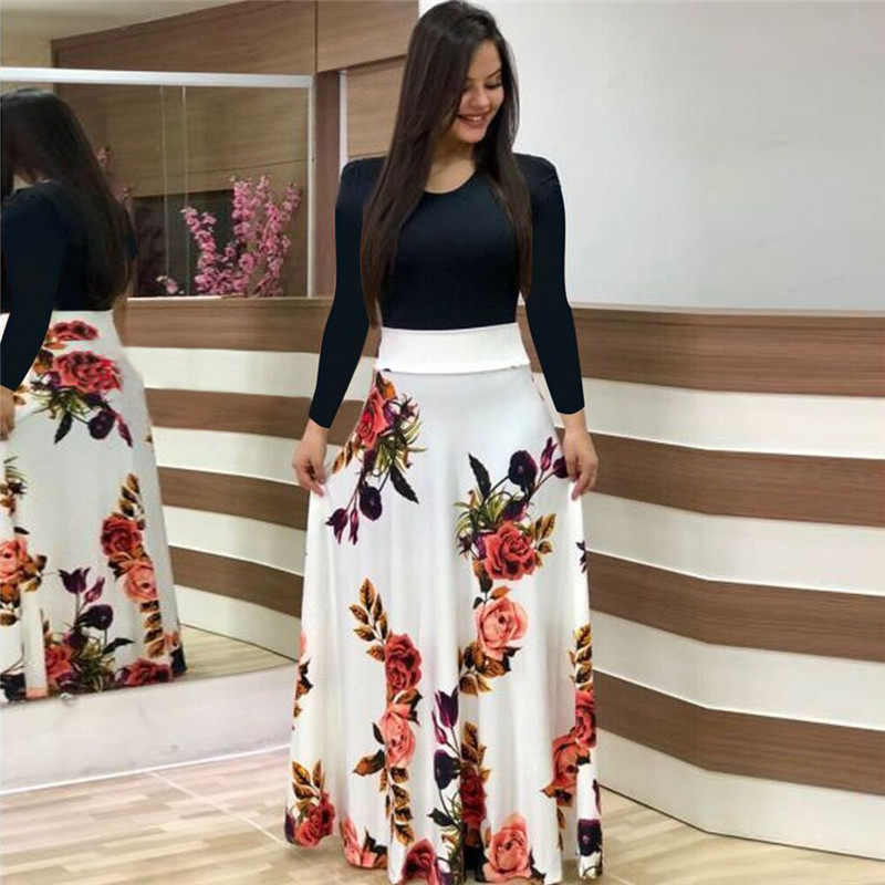 Plus-size dresses, fashionable women's skirts