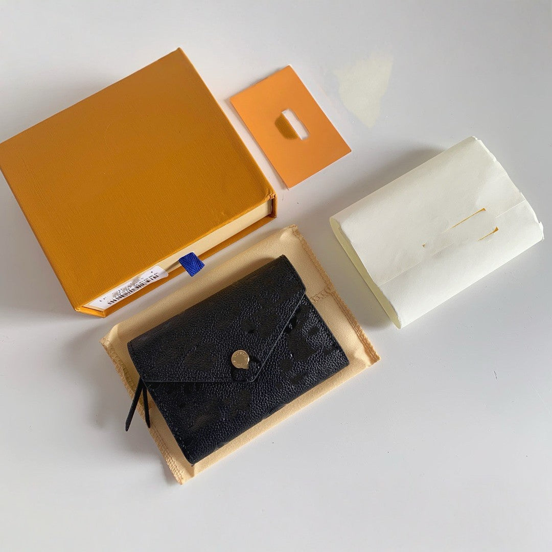 Classic Tri-fold Womens Leather Wallet