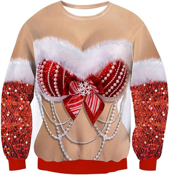 Christmas Animal Print Sweatshirt