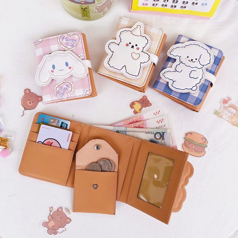 Cartoon PU Card Holder Wallet