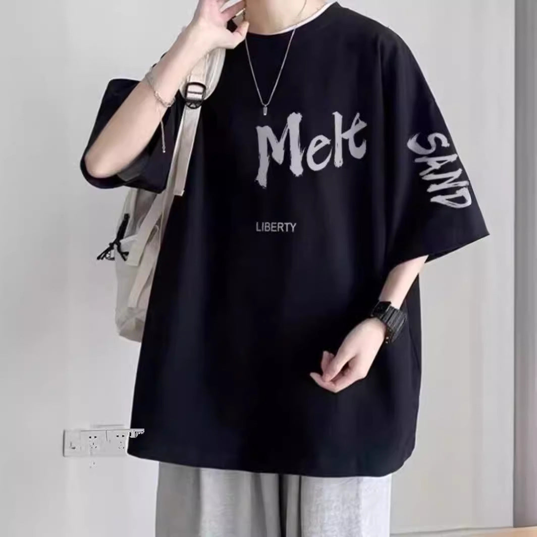 Plus Size Cotton Tshirt for Men