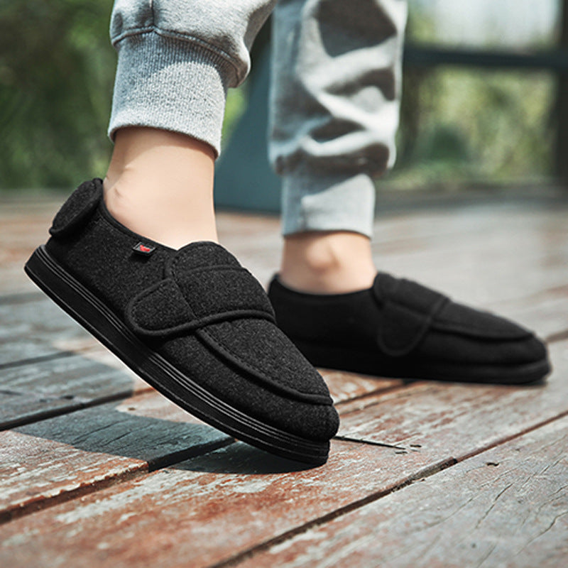 Adjustable Velcro Walking Shoes for Swollen Feet