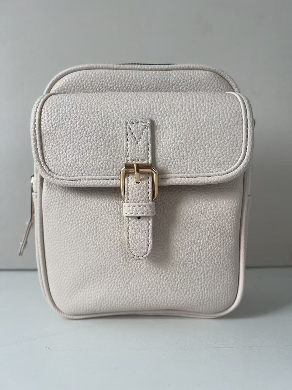 Unisex PU Leather Crossbody Messenger Bag