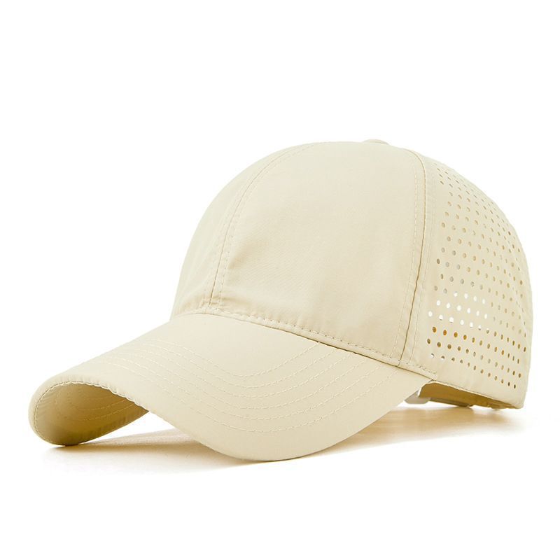Quick-Dry Mesh Baseball Cap with Adjustable Strap