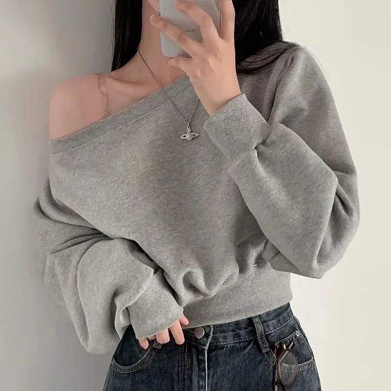 Womens Loose Fit Sweatshirt