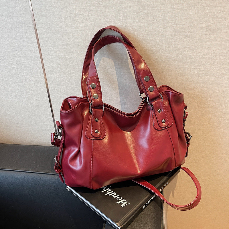 Retro Shoulder Tote Bag for Women