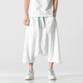 Japanese Style Cropped Casual Pants