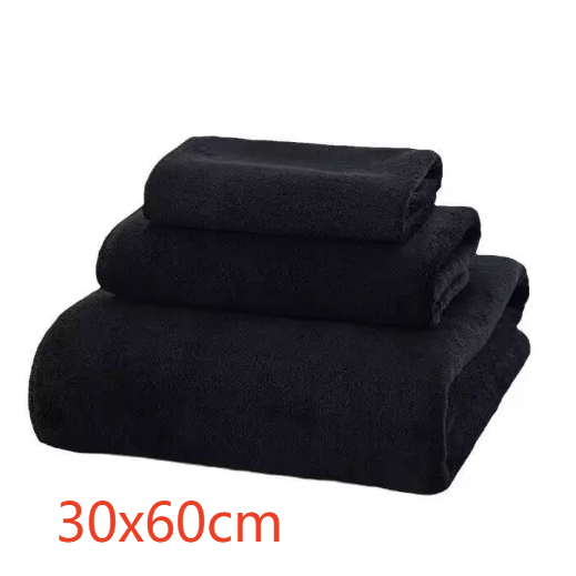 Black Towel