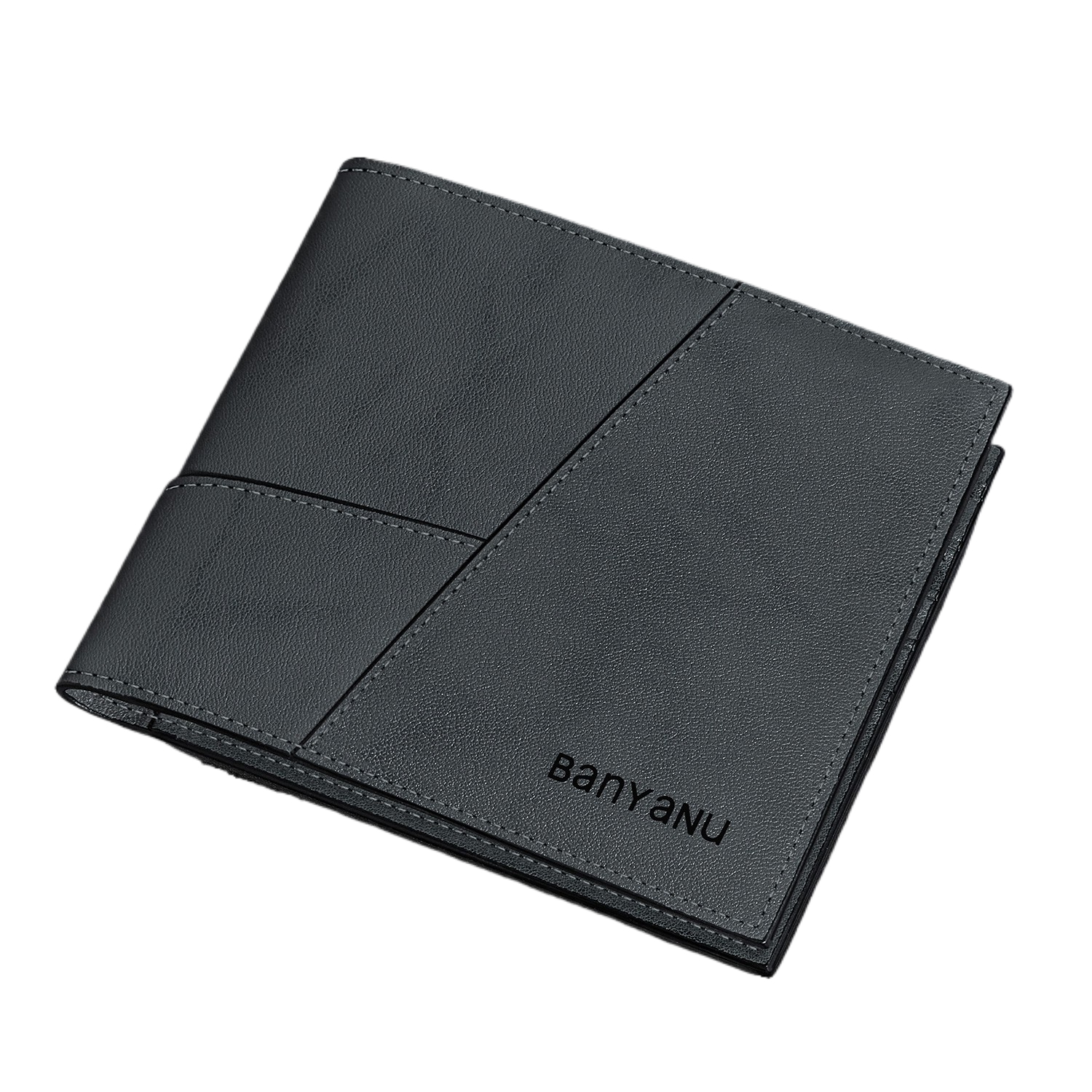 Retro Frosted Cowhide Mens Wallet