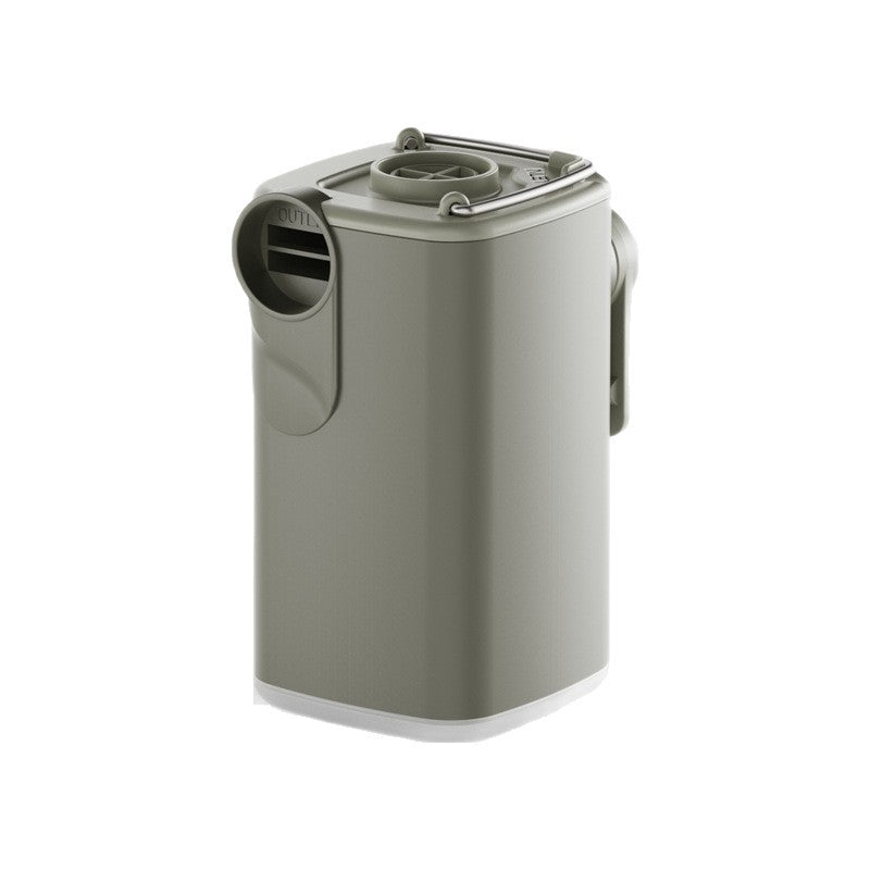 Portable Electric Air Pump with LED Light