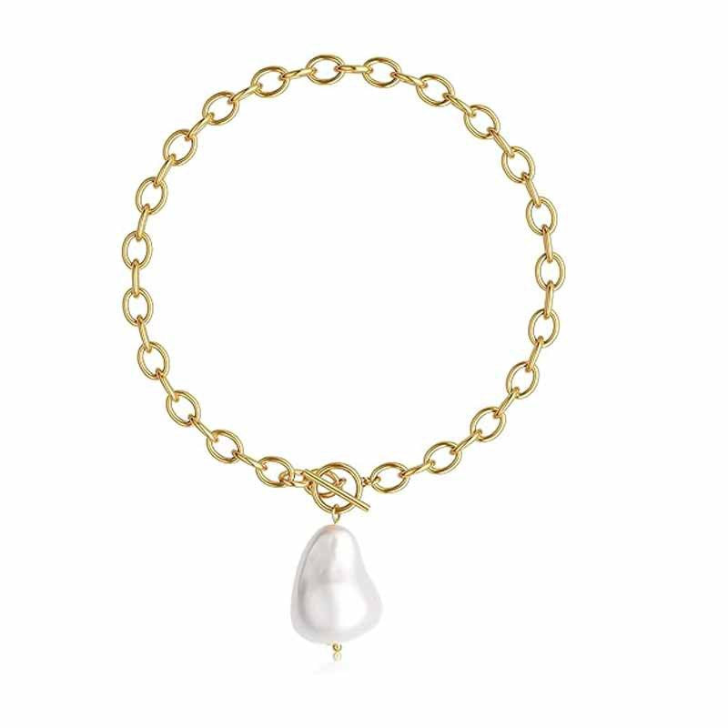 Pearl-Style Necklace for Formal Dresses