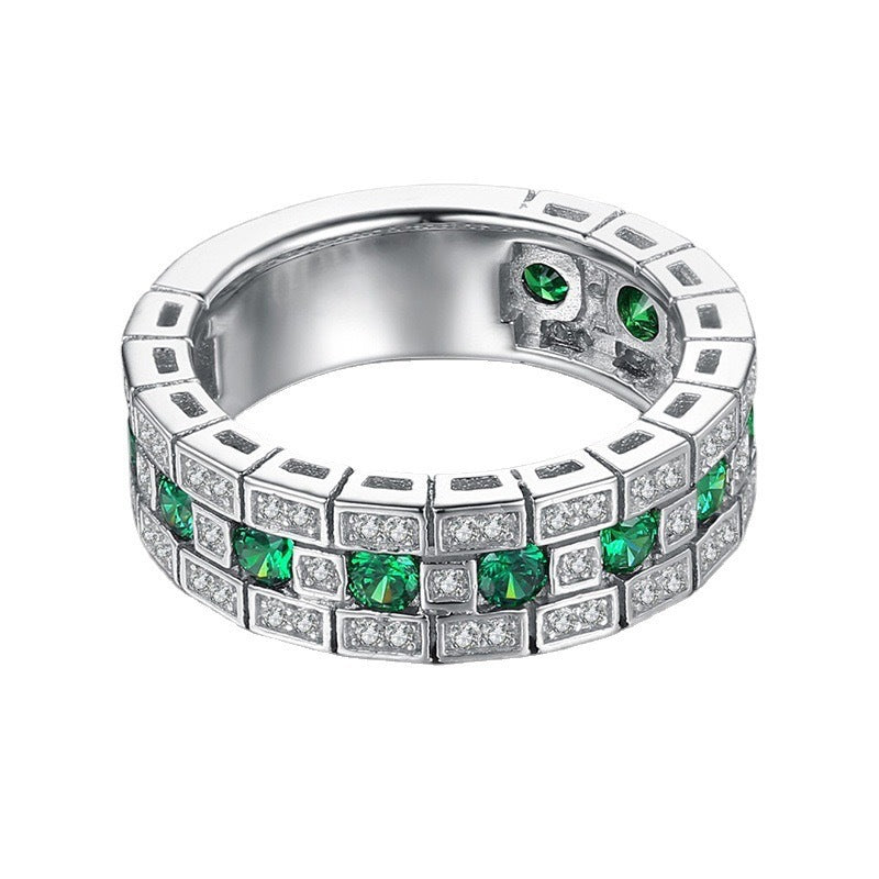 Wind-Wide Style Rhinestone-Encrusted Unisex