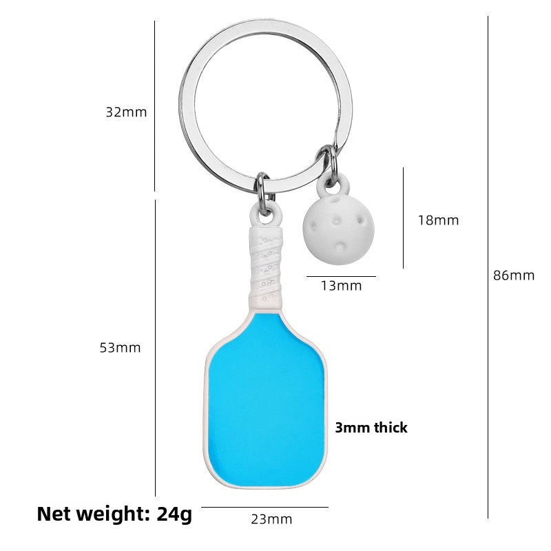 Ball-shaped keychain