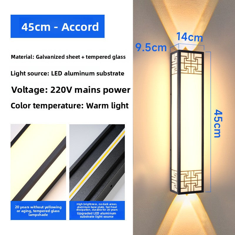 Chinese Style Outdoor LED Wall Light