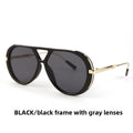Fashion Oversized Sunglasses with UV Protection