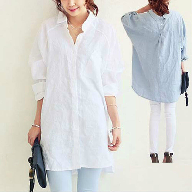 Loose plus-size dresses and shirts