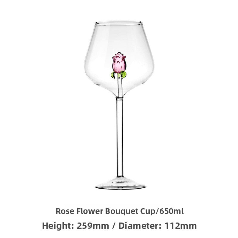 Crystal Red Wine Glass