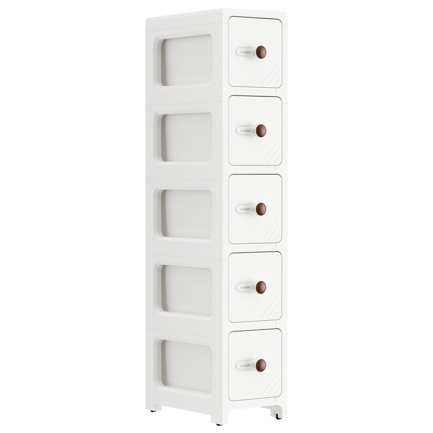 Plastic storage cabinet