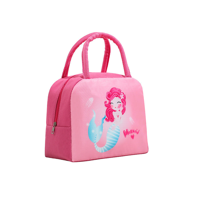 Cartoon Insulated Lunch Bag with Aluminum Foil