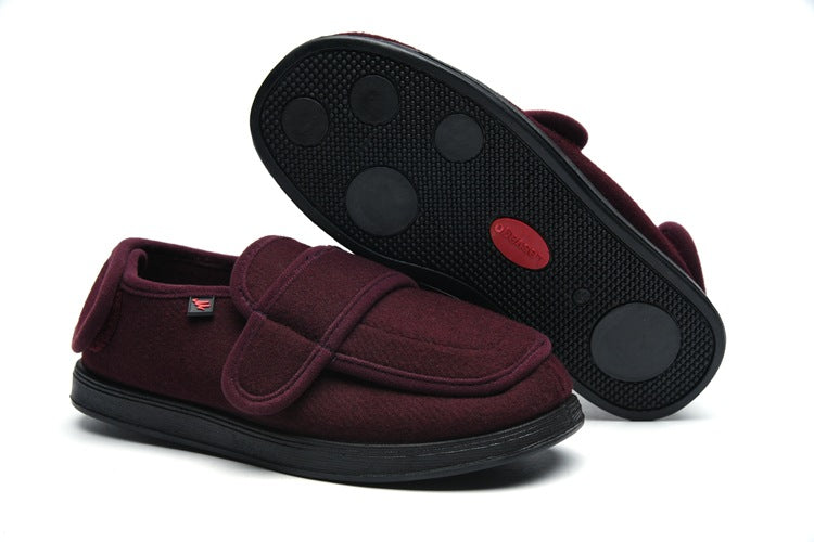 Adjustable Velcro Walking Shoes for Swollen Feet
