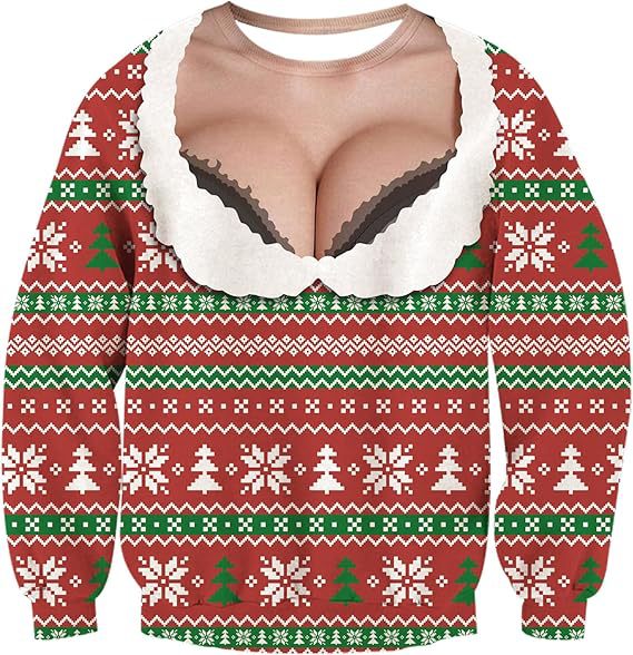 Christmas Animal Print Sweatshirt