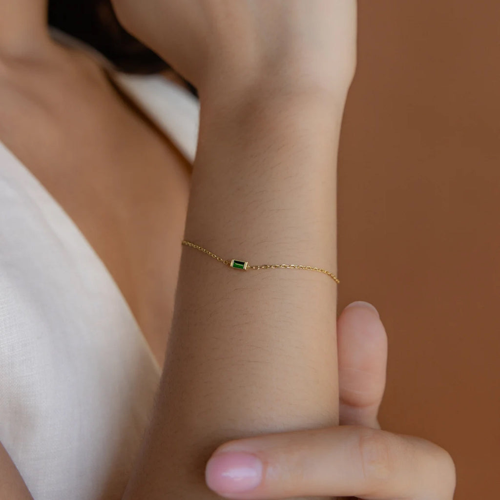 Zirconium Titanium Steel Geometric Bracelet