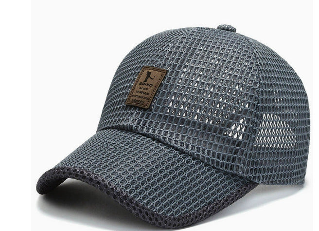 Mesh Baseball Cap with Sun Protection