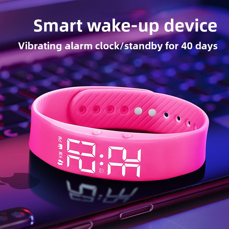 Vibrating Alarm Fitness Tracker Watch