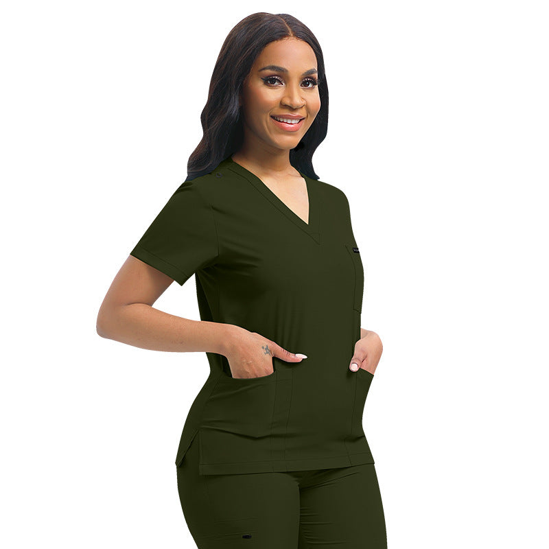 Unisex Medical Scrub Suit for Clinic and Nursing