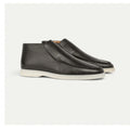 Men Open Toe Loafers Flat Shoes