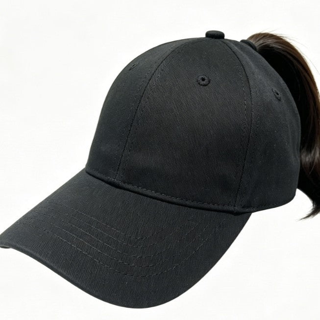 Magnetic Ponytail Baseball Cap for Women