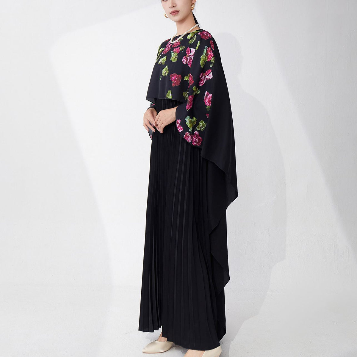 Plus-size women's Muslim robes and women's long dresses