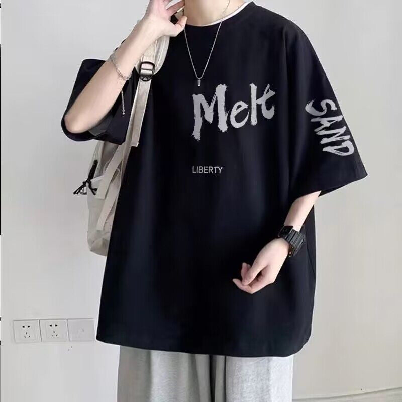 Plus Size Cotton Tshirt for Men
