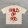 Oversized Graphic Print Cotton T-Shirt