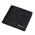 Retro Frosted Cowhide Mens Wallet