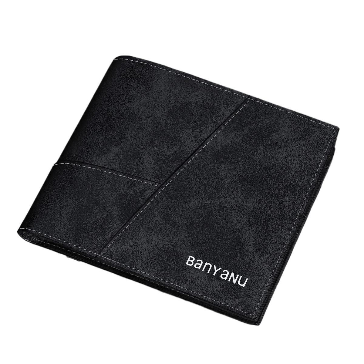 Retro Frosted Cowhide Mens Wallet