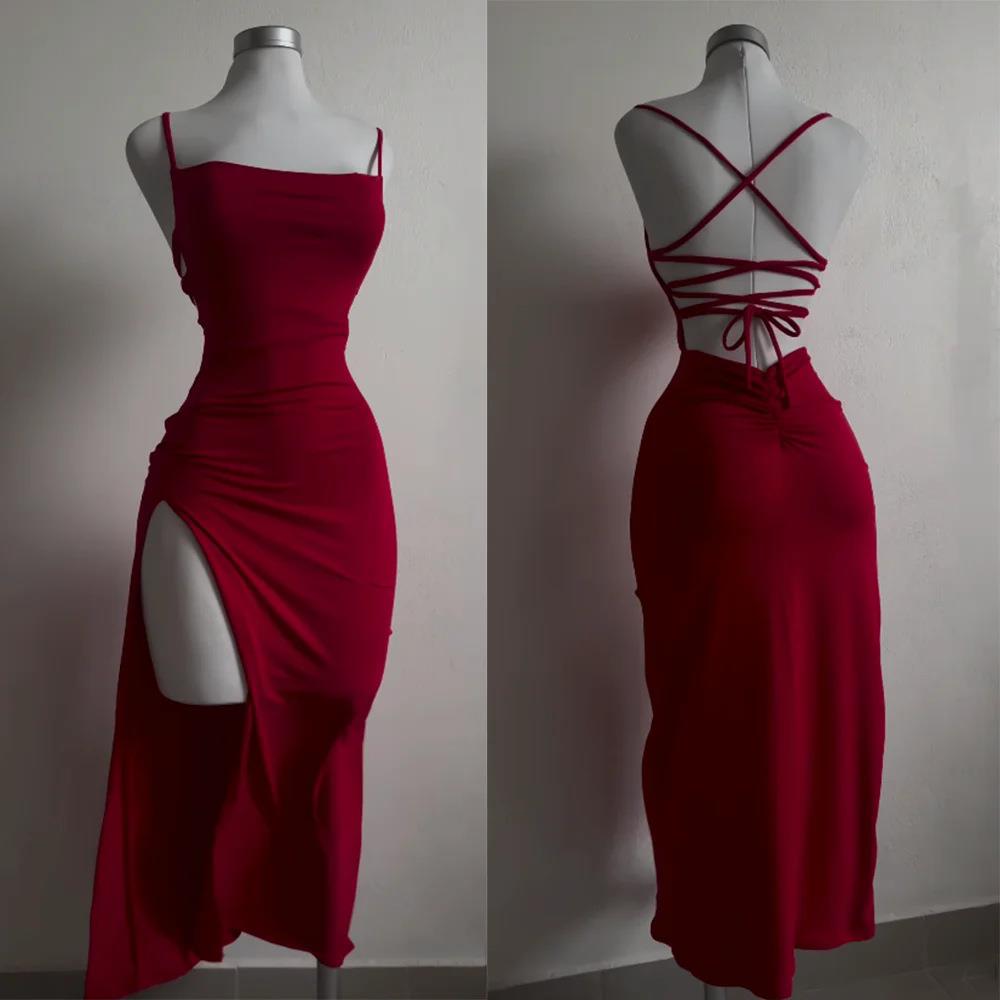 Slips, Slit Dresses, Back Straps, Backless Summer Party